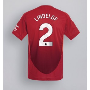 Manchester United Victor Lindelof #2 Hemmatröja 2024-25 Kortärmad